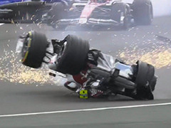 F1周冠宇严重事故