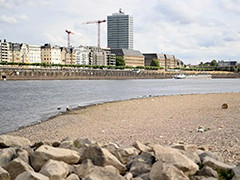 欧洲干旱致莱茵河水位下降 或加剧能源危机