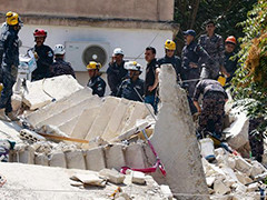 约旦首都一居民楼倒塌 已导致10人遇难