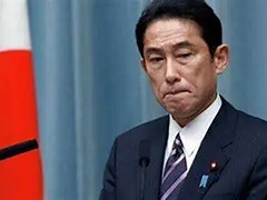 日本岸田内阁不支持率首超支持率