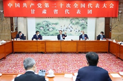 李克强参加党的二十大甘肃代表团讨论