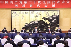 栗战书参加党的二十大四川代表团讨论