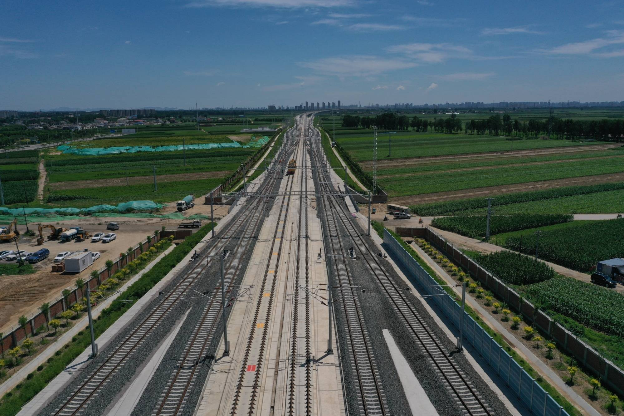 京唐城际铁路计划年底开通运营 北京至唐山仅需39分钟