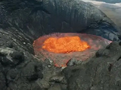 俄科学院发布希韦卢奇火山喷发视频