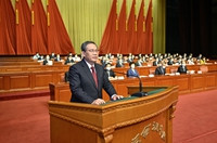 中国农工民主党第十七次全国代表大会开幕 李强代表中共中央致贺词