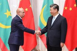 习近平会见毛里塔尼亚总统