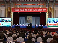 中国国民党革命委员会第十四次全国代表大会在京闭幕