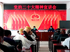 创新宣讲形式 让二十大精神深入基层