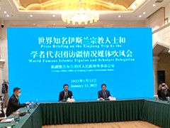 世界知名伊斯兰宗教人士和学者代表访问新疆