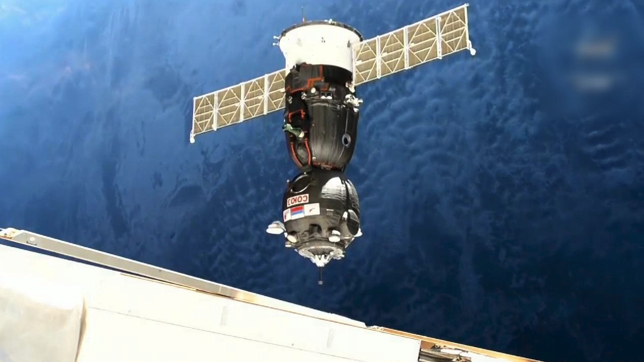 “联盟MS-23”与国际空间站成功对接