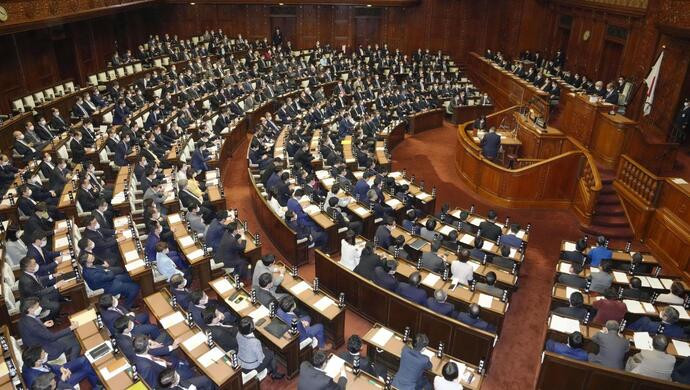 日众议院通过史上最高防卫预算 引发抗议