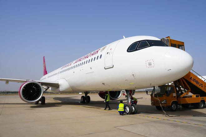 160架飞机 空中客车公司再签中国大订单