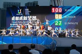 成都大运会倒计时100天活动在多地举行