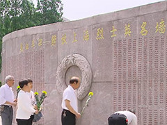 上海解放74周年 宝山烈士陵园：各界代表向为上海解放牺牲的英烈献花