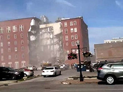 美国 艾奥瓦州一公寓楼发生部分坍塌