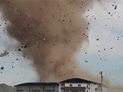 美国印第安纳州多地发布龙卷风预警
