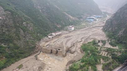 汶川山洪泥石流已致3人失联 4人遇难