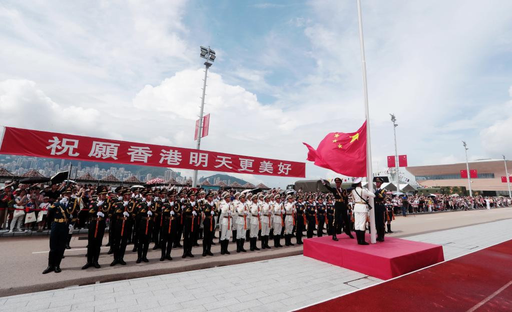 庆祝香港回归祖国26周年 驻香港部队组织“七一”军营开放活动