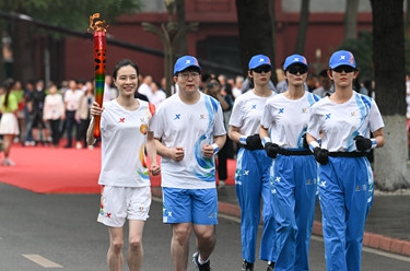 第31届世界大学生夏季运动会火炬传递成都站启动