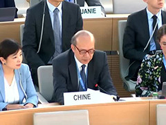 中国代表70国就人工智能促进残疾人权利作共同发言