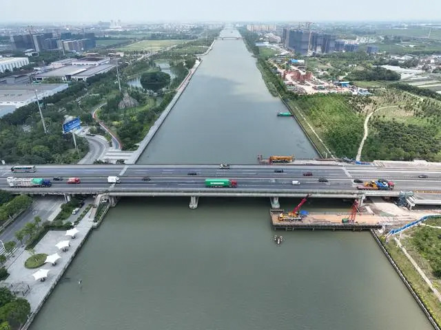 G15沈海高速新浏河大桥扩宽启动