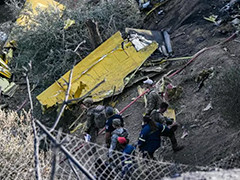 希腊一架救火直升机在埃维亚岛坠毁 2人死亡