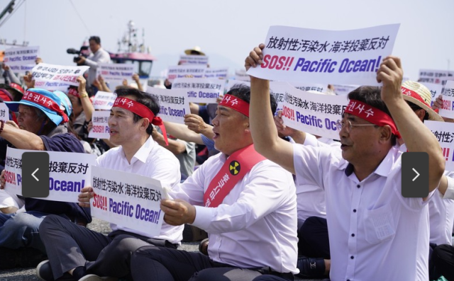 韩市民团体代表访日 提交反排海签名