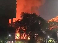 印尼国家博物馆失火 未造成人员伤亡