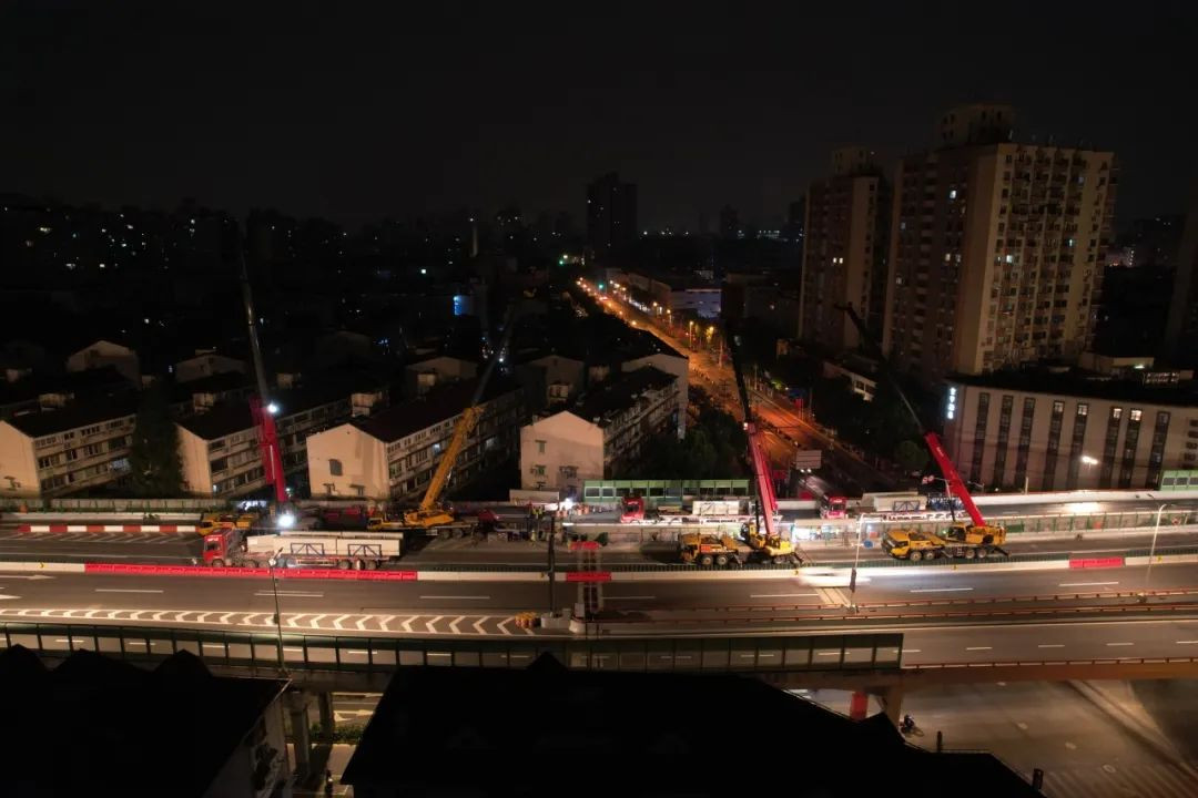 上海内环高架“年轻化”改造 城市更新跑出“加速度”