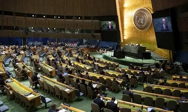 上百个国家在联合国大会支持中国正义立场