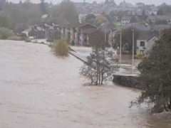 风暴“巴贝特”致欧洲多地受灾严重