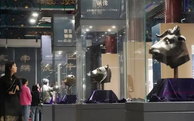 时隔163年!牛虎猴猪马五兽首重聚圆明园