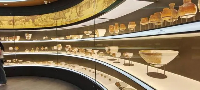河南贾湖遗址博物馆 再现9000年前文化生活