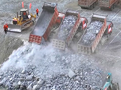 金沙江旭龙水电站顺利实现大江截流