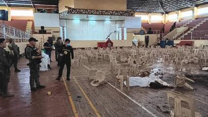 菲律宾一大学体育馆爆炸致数十人死伤