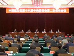 中国致公党十六届二中全会在京召开