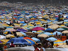 热浪来袭 巴西多地发布预警信息