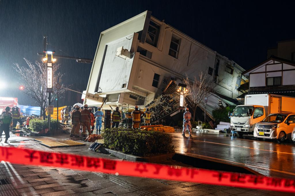 日本石川县能登地区7.6级地震死亡人数升至73人