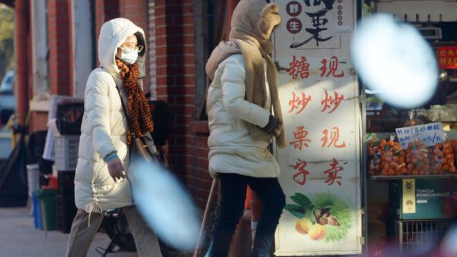 冷空气昨起来袭 申城5小时气温直降11°C
