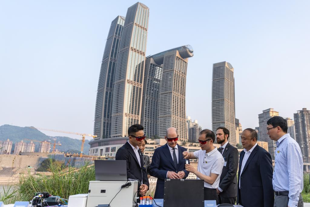 德国总理朔尔茨访华 走访多地 感受中国城市发展脉搏