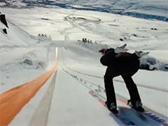 日本选手小林陵侑打破跳台滑雪世界纪录