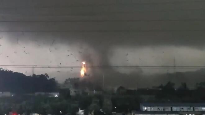 广东广州白云区龙卷风造成5人死亡33人受伤