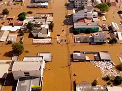 巴西南里奥格兰德州暴雨已导致83人死亡
