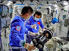 中国载人航天工程办公室 神十八乘组已经在轨开展多项空间科学实验