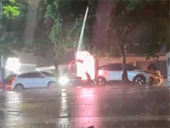 四川泸州 强降雨导致多个高速路入口临时关闭