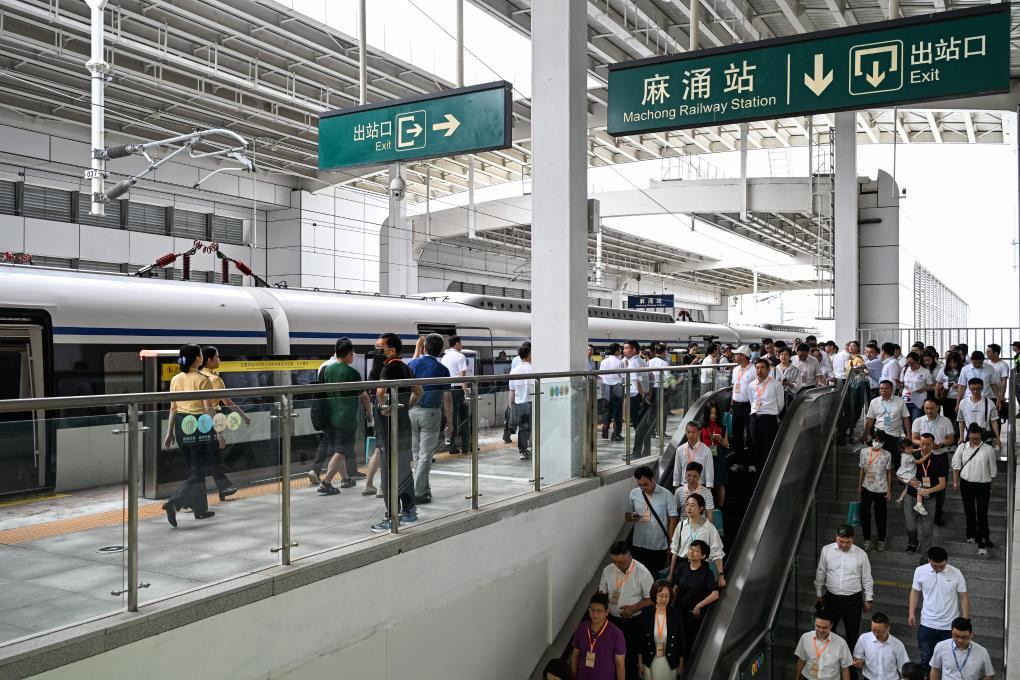 粤港澳大湾区4条城际铁路实现贯通运营