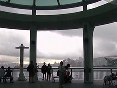 香港三号强风信号生效