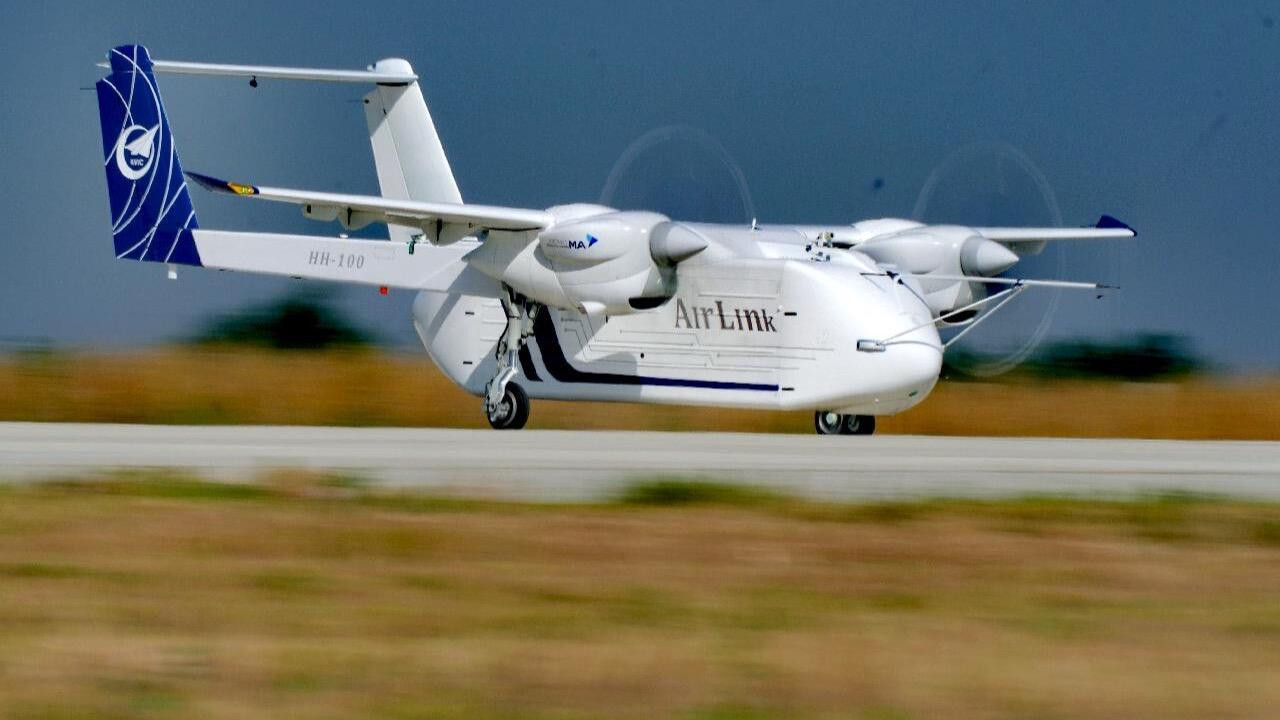 我国HH-100商用无人运输机首飞成功