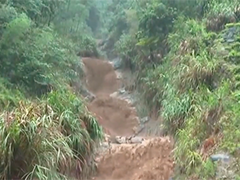 浙江遂昌暴雨引发山洪泥石流 避险及时未造成人员伤亡