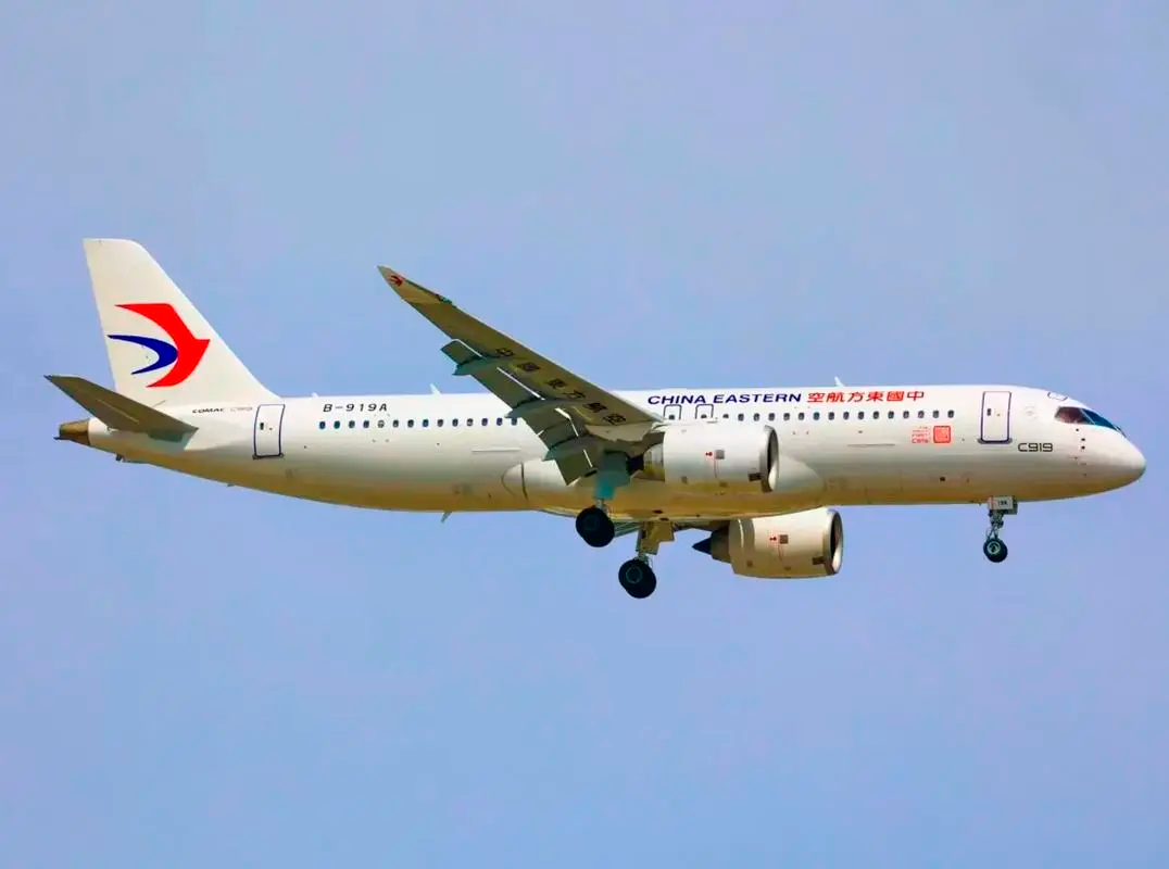 东航C919执飞第四条商业定期航线